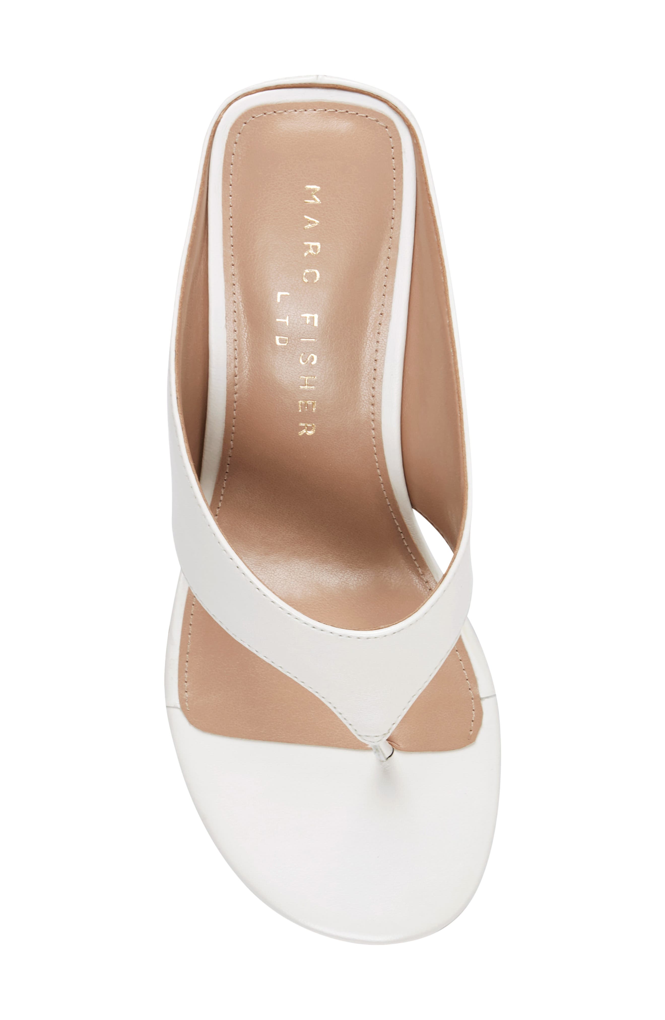 Udena Wedge Flip Flop, Alternate, color, IVORY