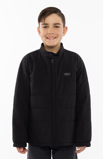 Travismathew Kids' Interlude Puffer Jacket In Black