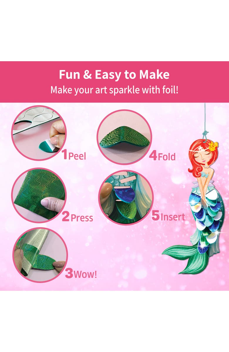 Chalk & Chuckles Foil Decorations-Magical Friends, Alternate, color, NO COLOR