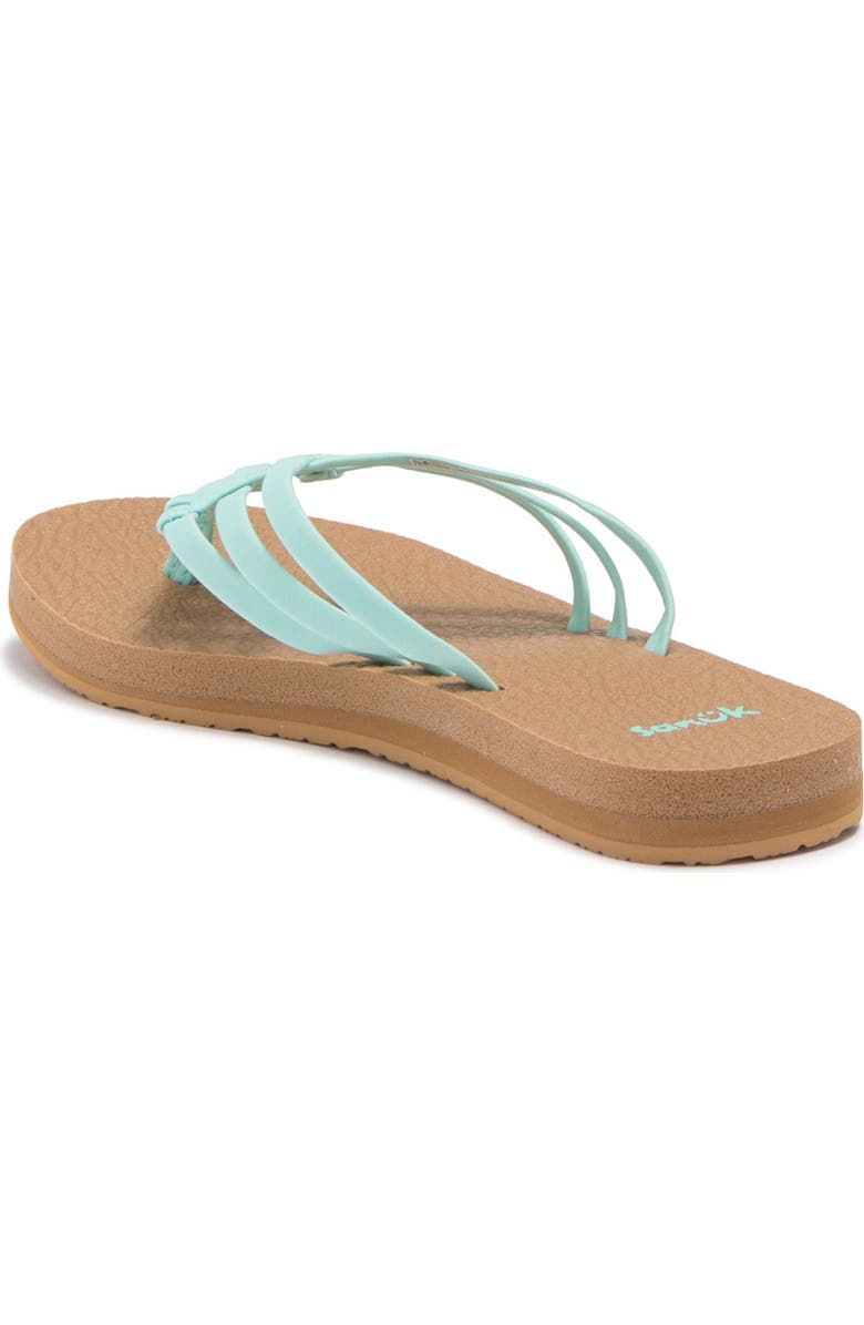 Sanuk Yoga Sandy Flip Flop, Alternate, color,