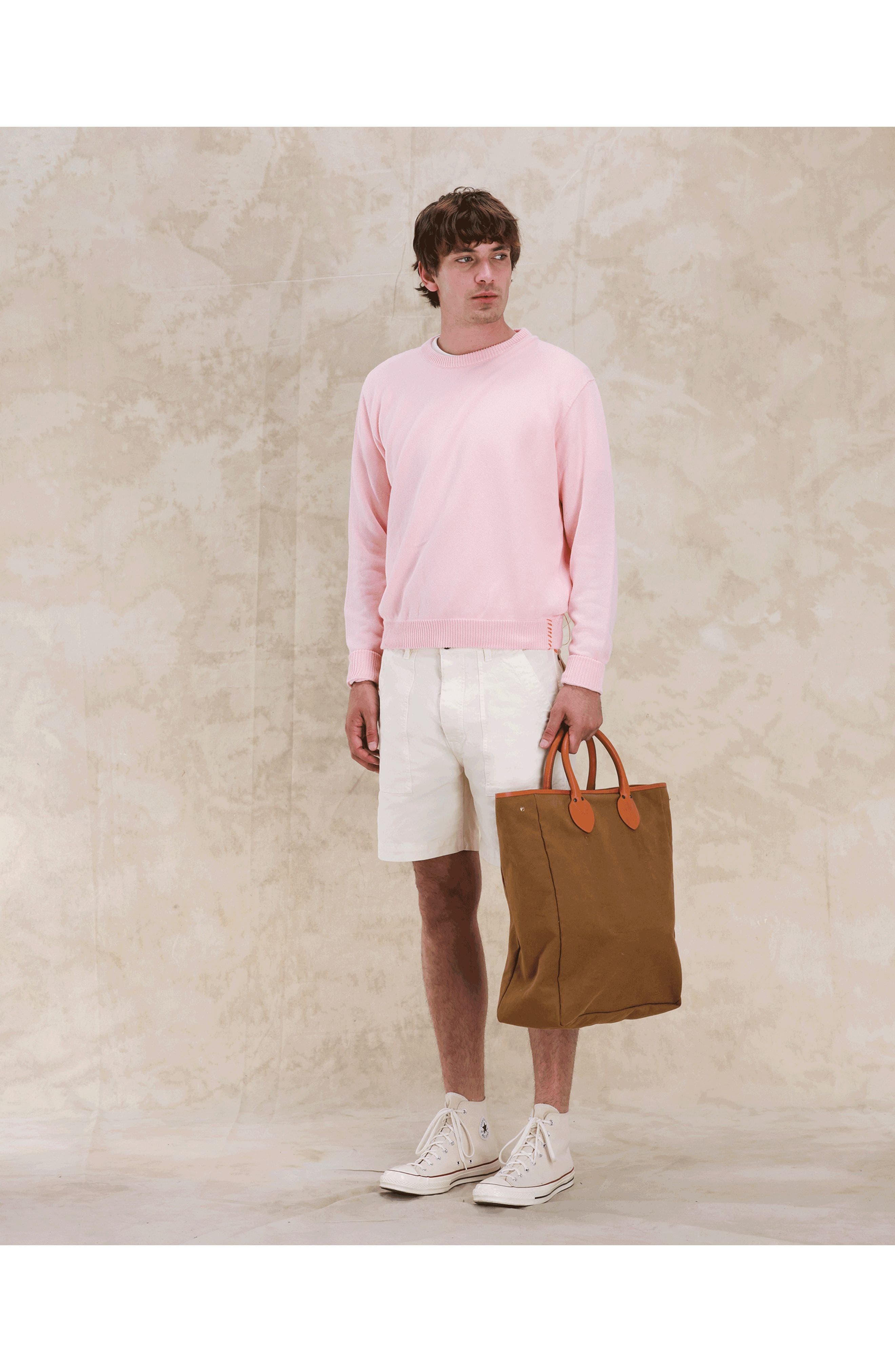 Fortela Sac Cotton Canvas Bag, Alternate, color, Camel