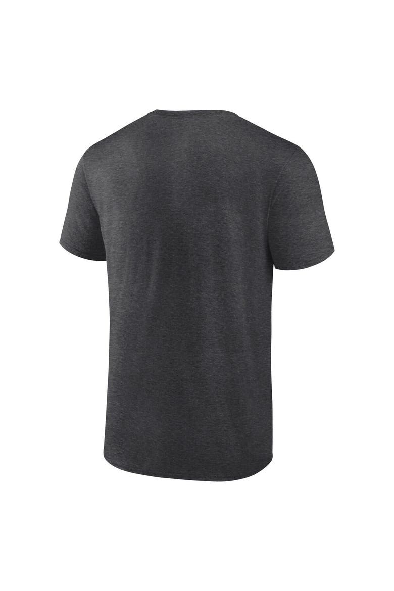Men's Fanatics Branded Heathered Charcoal Arizona Cardinals Big & Tall Rise Up Red Sea Statement T-Shirt, Alternate, color, Heather Charcoal