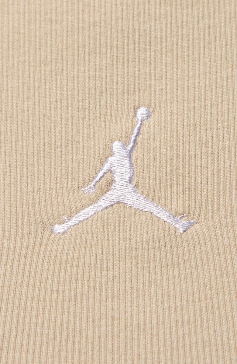 Jordan Essential Racerback Tank, Alternate, color, Rattan/ White