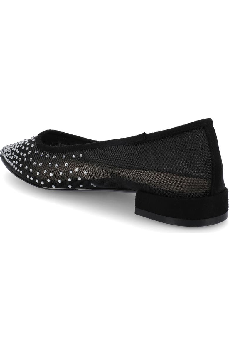 Journee Collection Gracelynn Evening Ball Flat, Alternate, color, Black