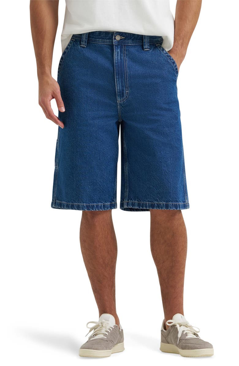 Lee Skater Denim Carpenter Shorts, Main, color, Right On