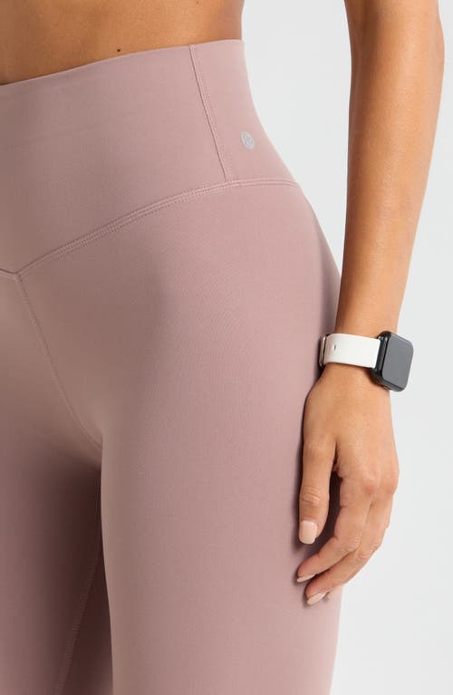 Zella Studio Luxe High Waist 7/8 Leggings In Pink
