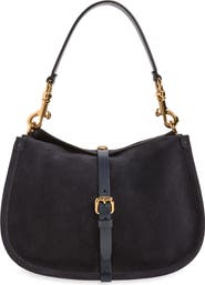 Etro Belted Suede Hobo Bag