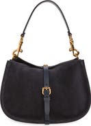 Etro Belted Suede Hobo Bag