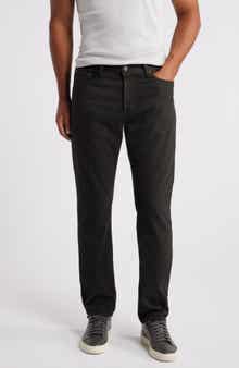 AG Everett Slim Straight Leg Brushed Cotton Twill Pants