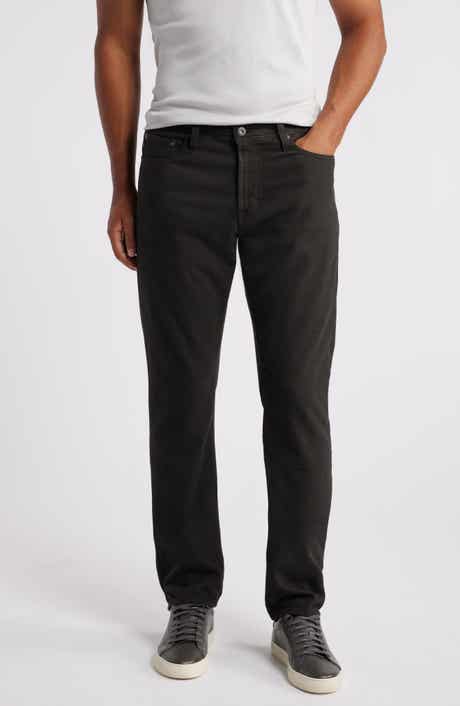AG Everett Slim Straight Leg Brushed Cotton Twill Pants