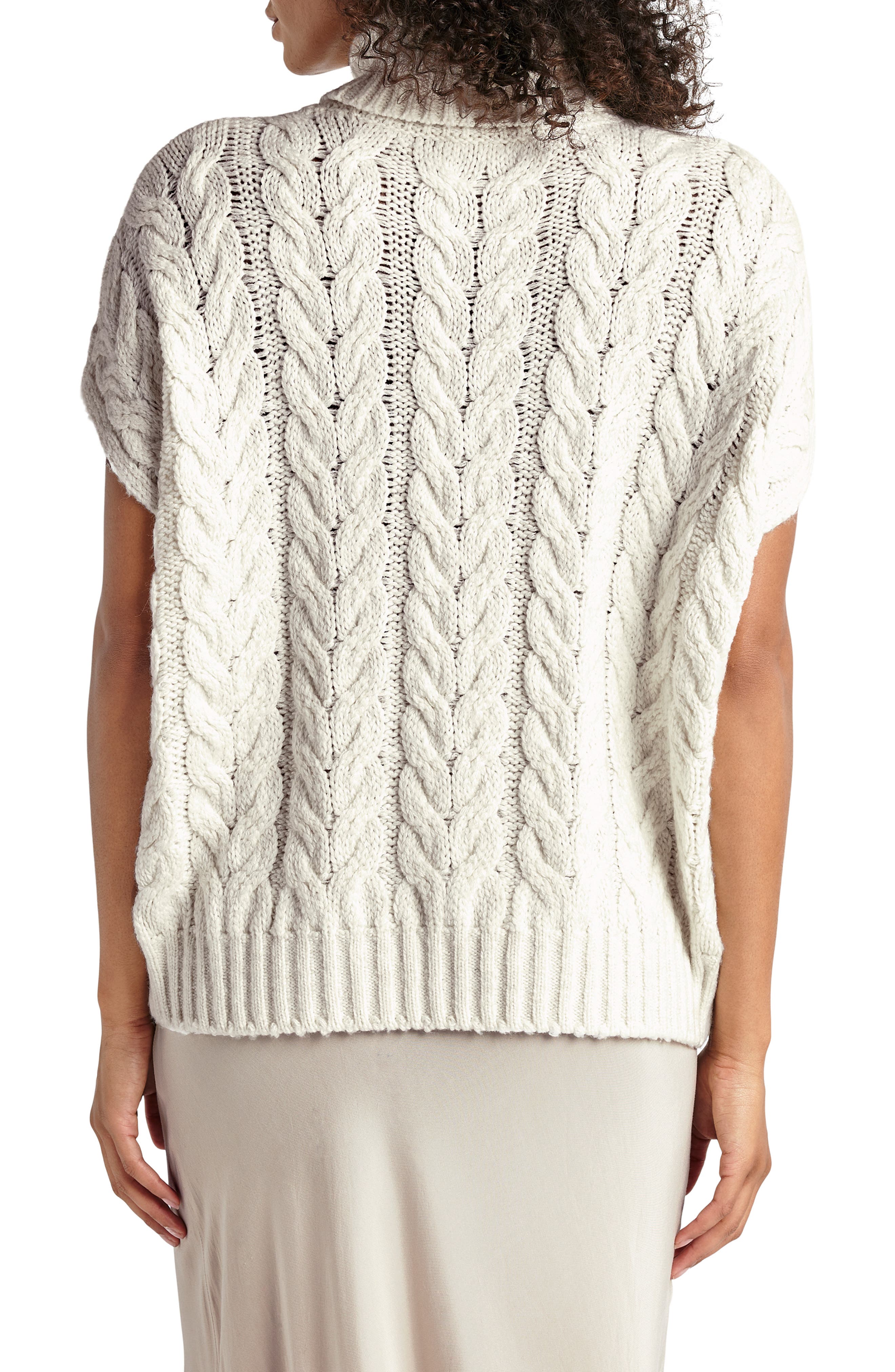 Splendid Abbott Short Sleeve Turtleneck Sweater (Women) | Nordstrom