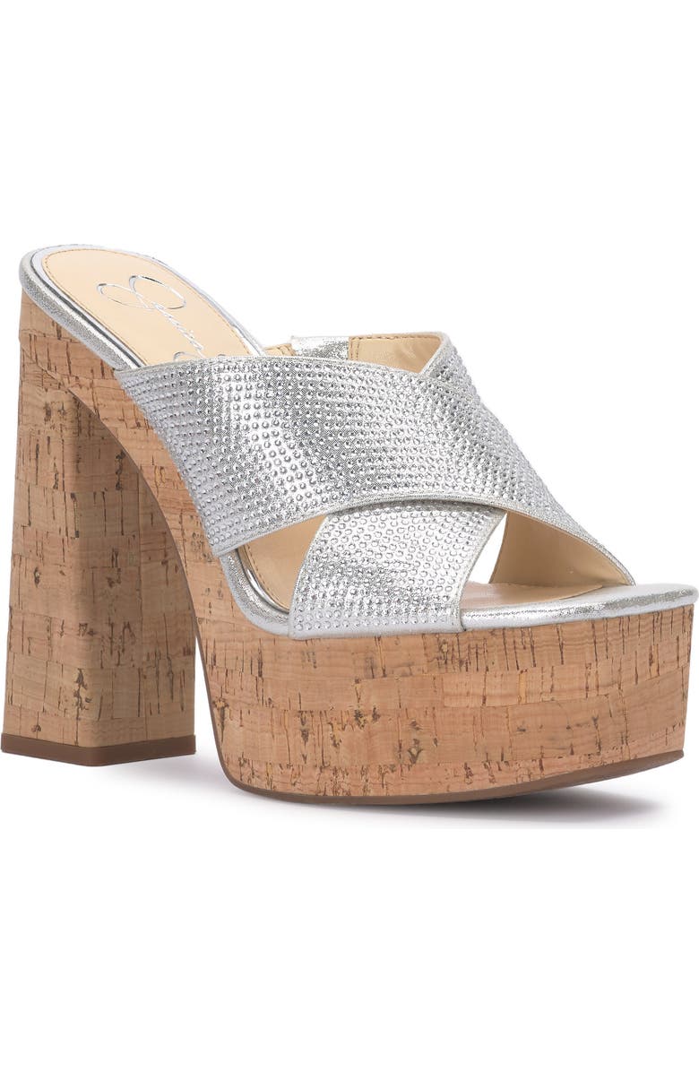 Jessica Simpson Basima Platform Slide Sandal, Main, color,