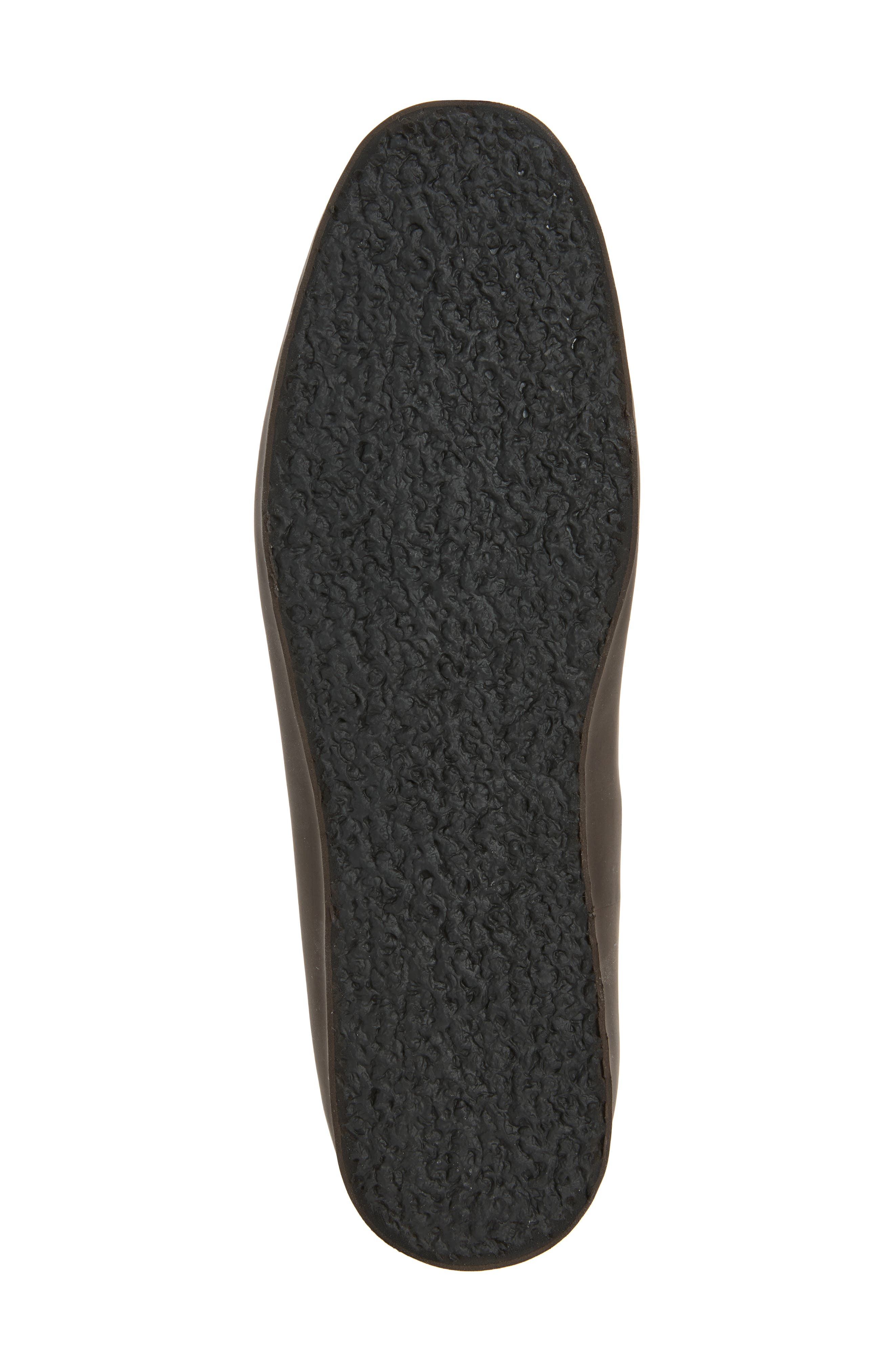 Après Ski Genuine Shearling Lined Ballerina Flat, Alternate, color, BROWN
