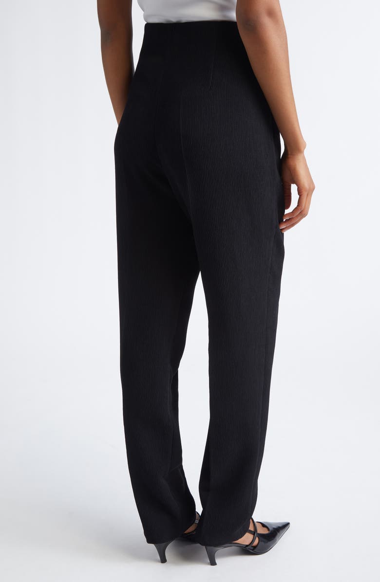 Emporio Armani Straight Leg Pants, Alternate, color, Solid Black