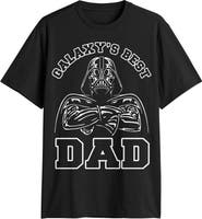 Star Wars: A New Hope Men's Star Wars A New Hope Galaxy's Best Dad Vader Graphic T-Shirt