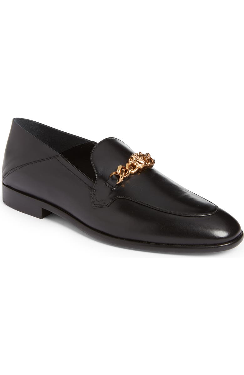 Versace Medusa Chain Loafer, Main, color,