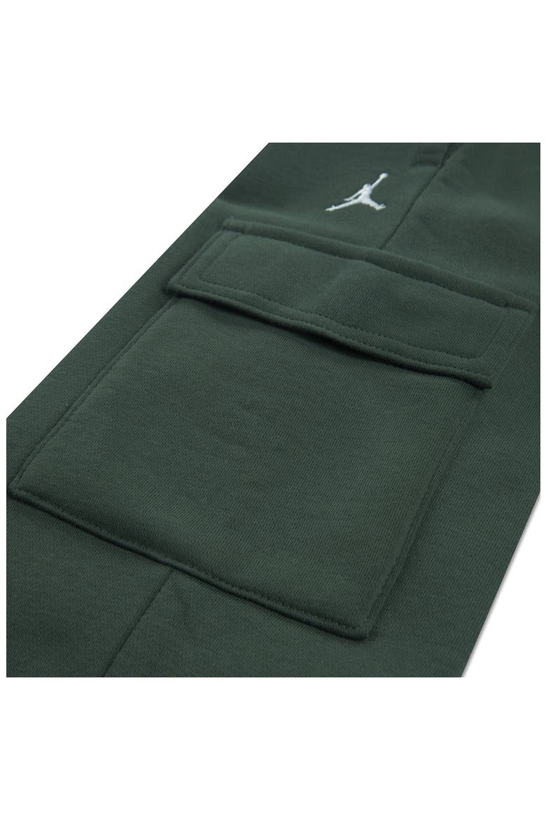 MJ Brooklyn Fleece Cargo Sweatpants, Alternate, color, MIDNIGHT GREEN