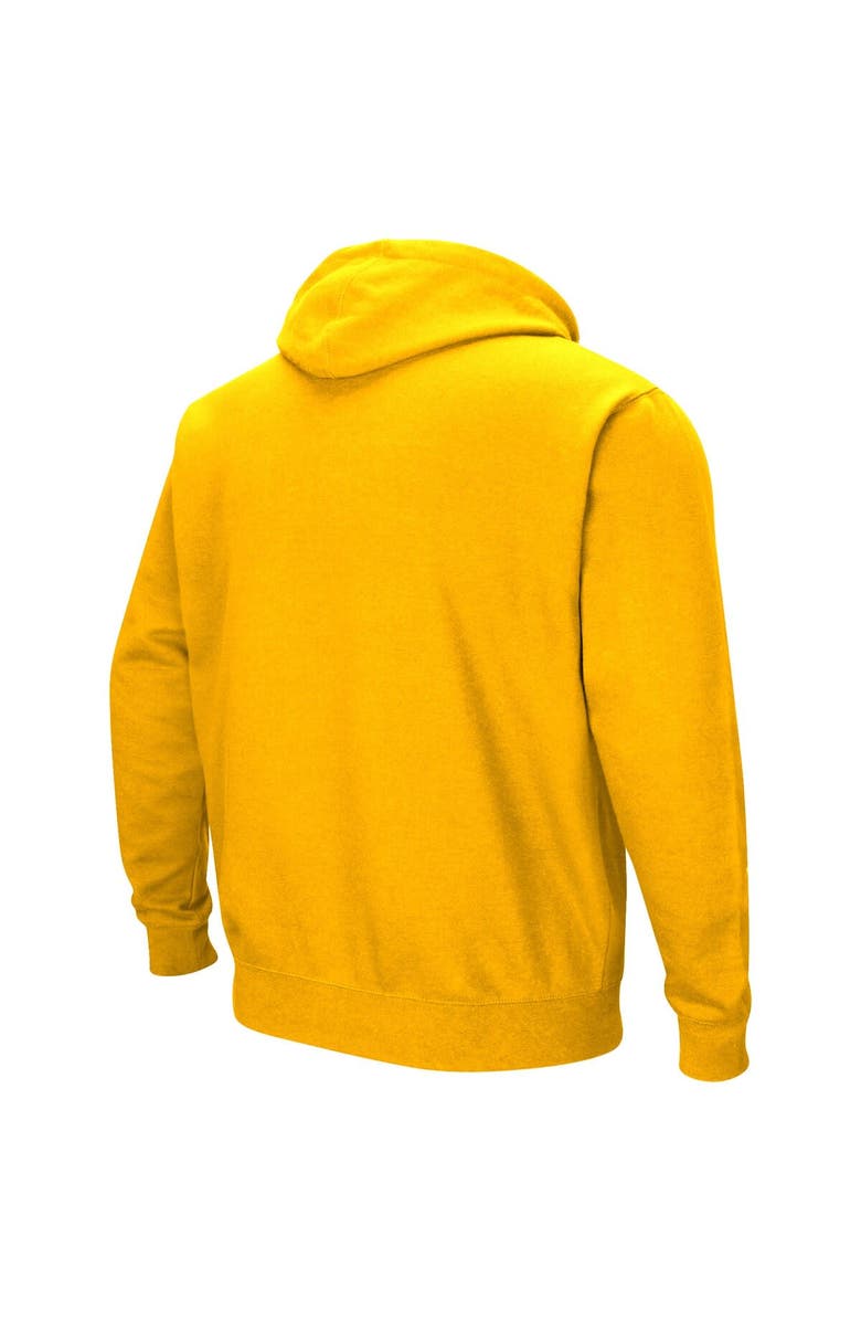 COLOSSEUM Men's Colosseum Gold West Virginia Mountaineers Sunrise Pullover Hoodie, Alternate, color, Gold