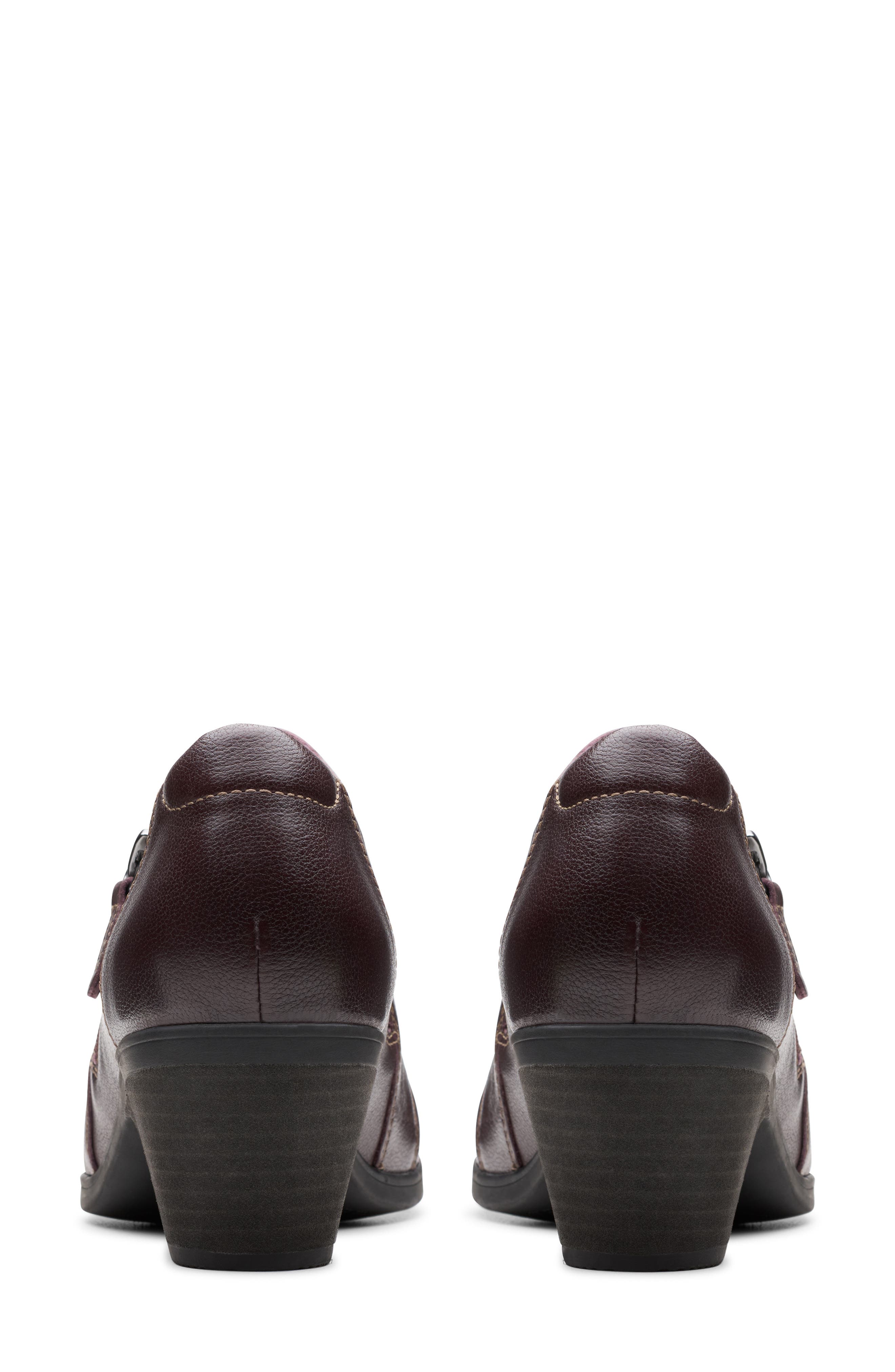 Clarks<sup>®</sup> Emily2 Braley Bootie, Alternate, color, Dark Brown Lea