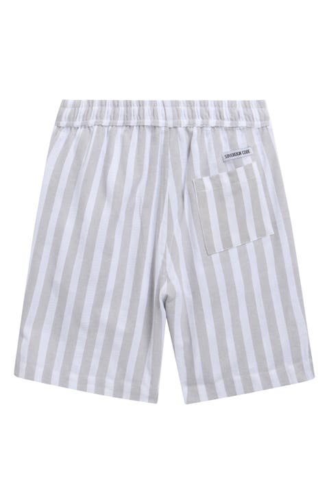 Kids' Passport Stripe Shorts (Big Kid)