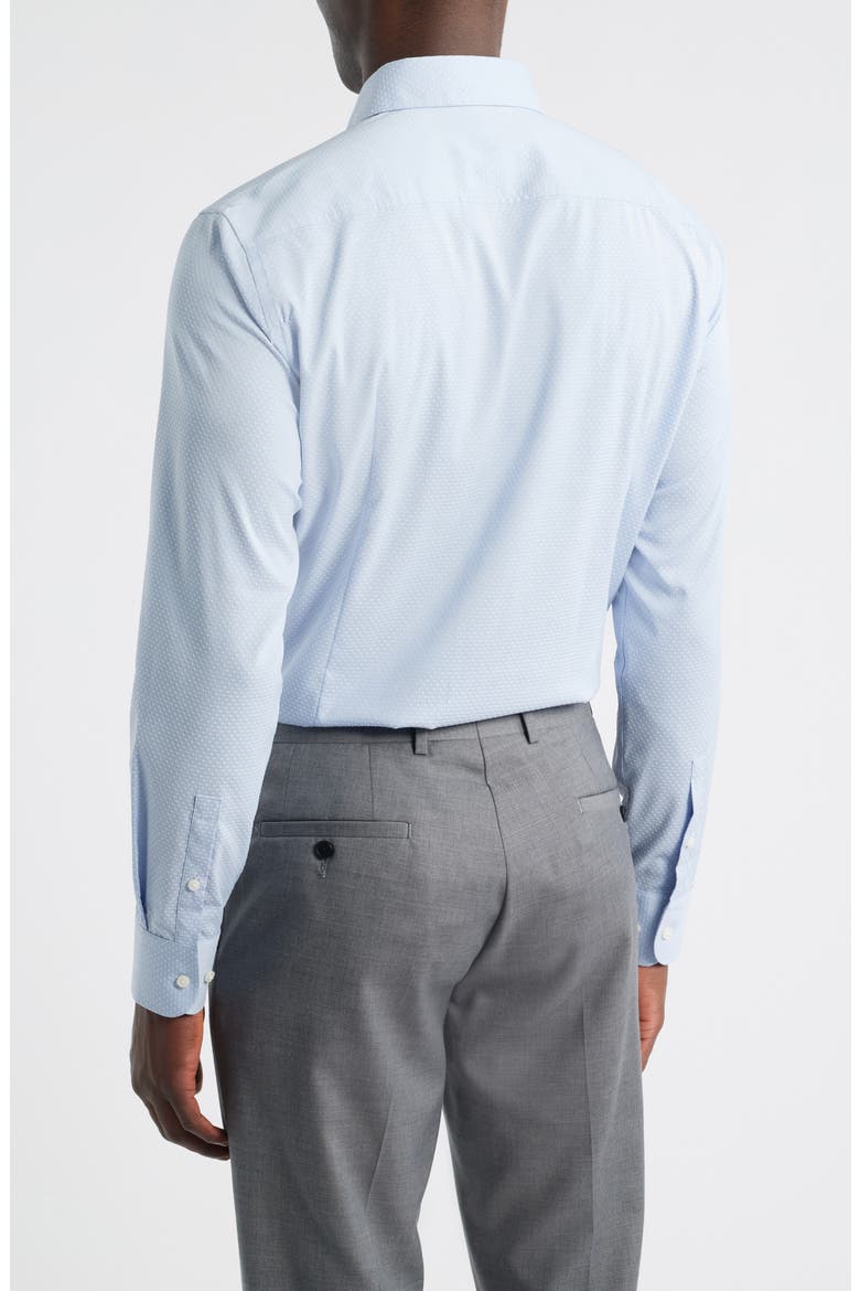 Hank Kent Slim Fit Performance Twill Dress Shirt, Alternate, color, LIGHT/ PASTEL BLUE