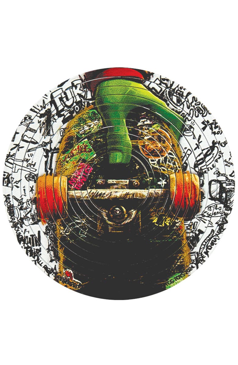 Spin Flip Puzzle Tmnt Pizza Time 2In1 Doublesided Puzzle, Alternate, color, Multicolored