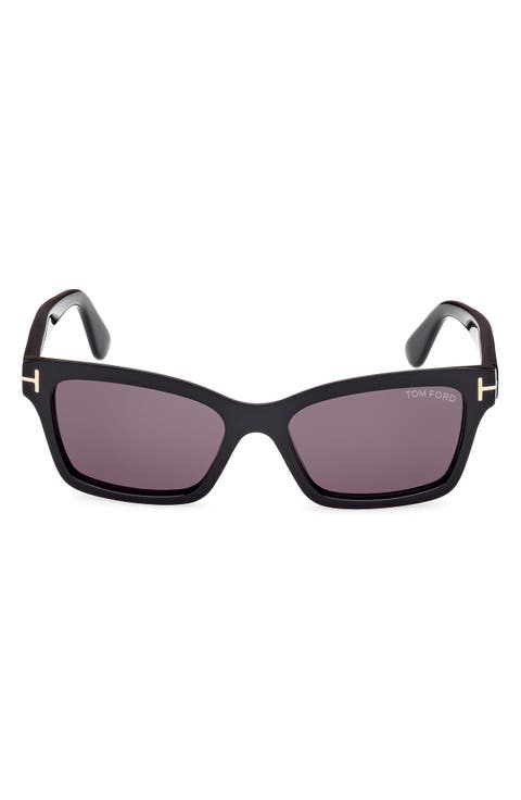 Mikel 54mm Square Sunglasses