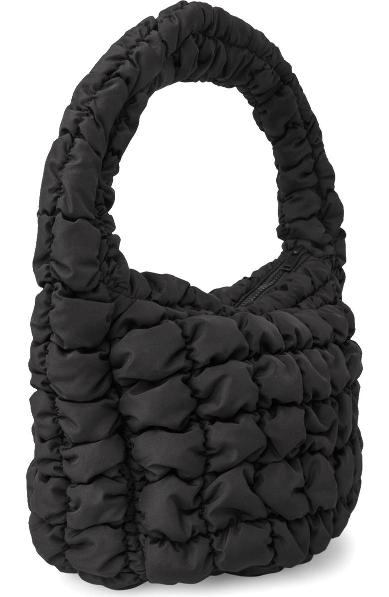 COS Quilted Recycled Polyester Shoulder Bag, Alternate, color,
