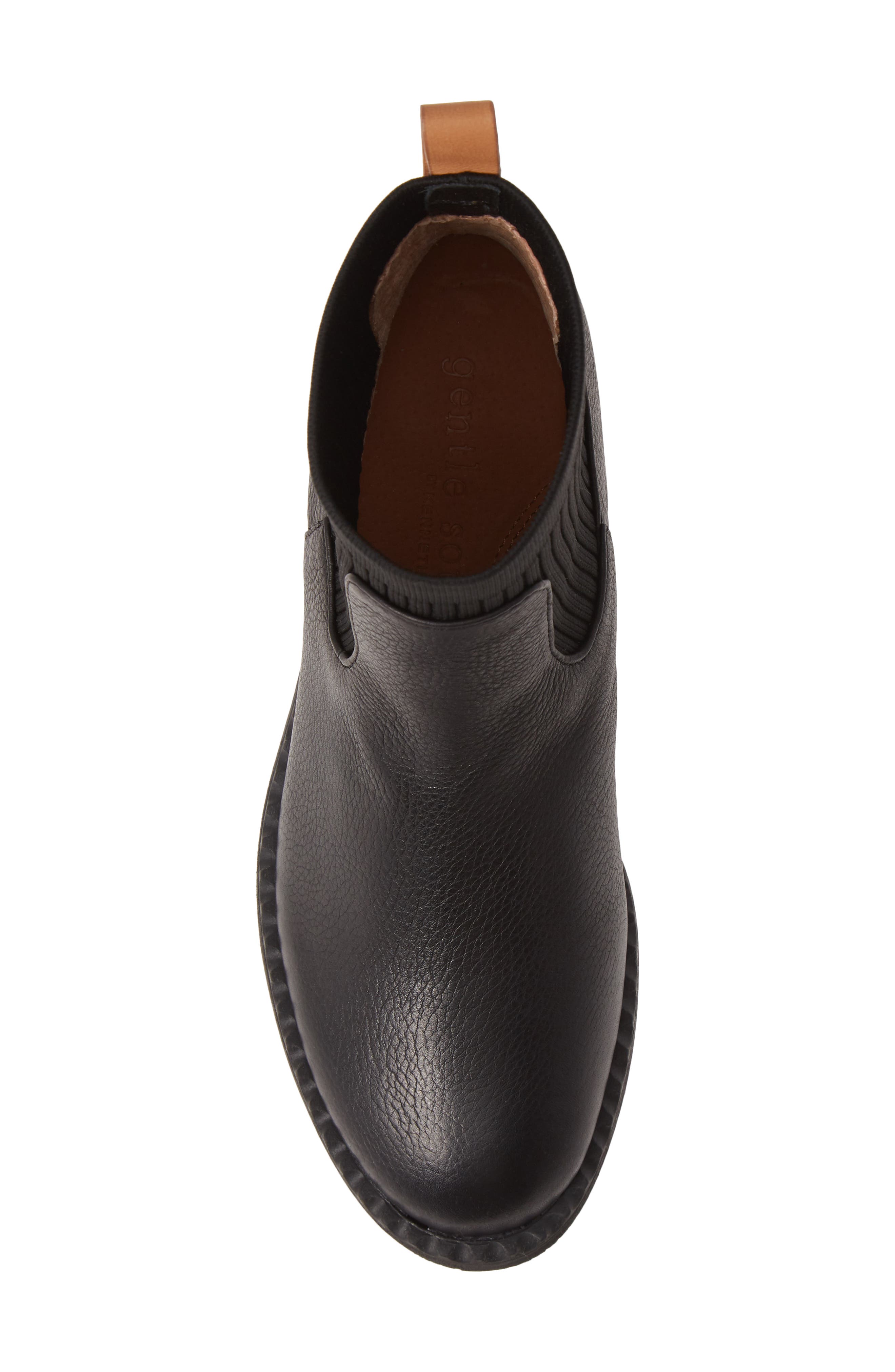 Gentle Souls by Kenneth Cole Best Chelsea Boot, Alternate, color, Black Leather