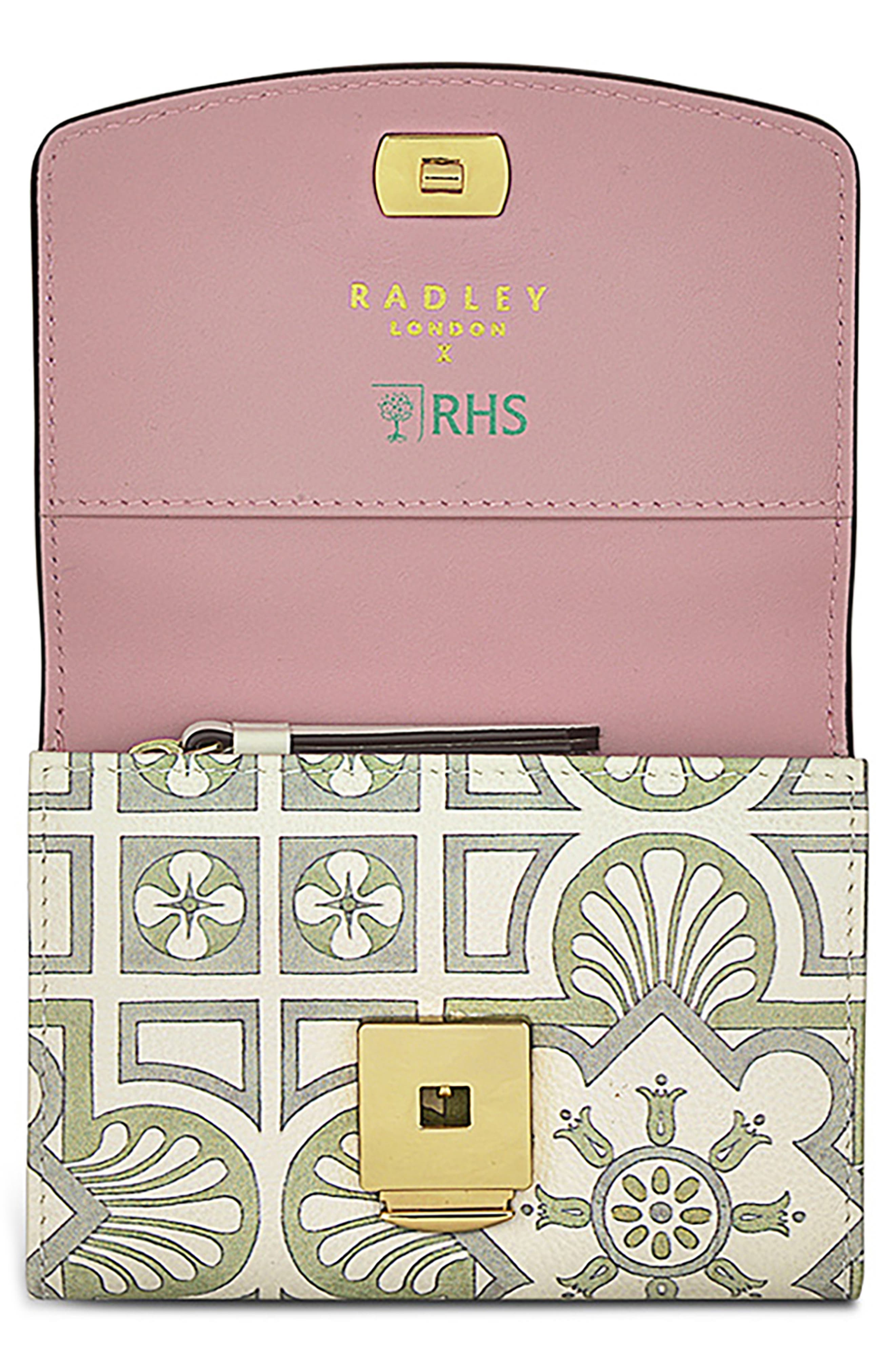 Radley RHS Collection Floral Print Leather Wallet (Women) | Nordstromrack