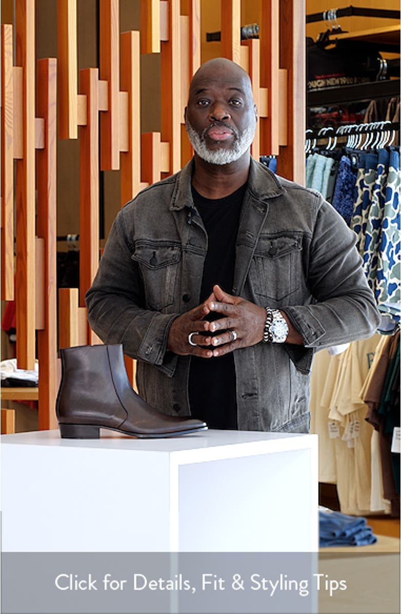 Wright Plain Toe Zip Boot, sales video thumbnail