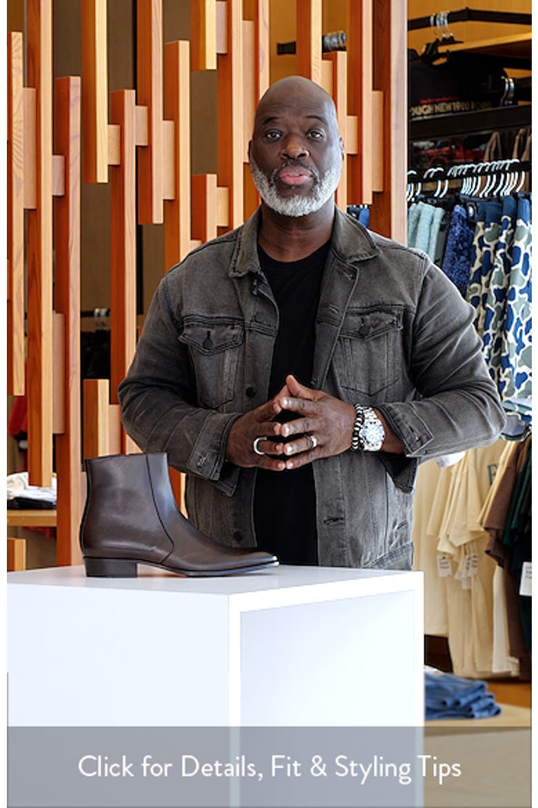 Wright Plain Toe Zip Boot video