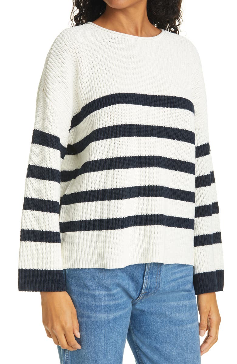 FRAME Mariner Stripe Sweater, Alternate, color, 