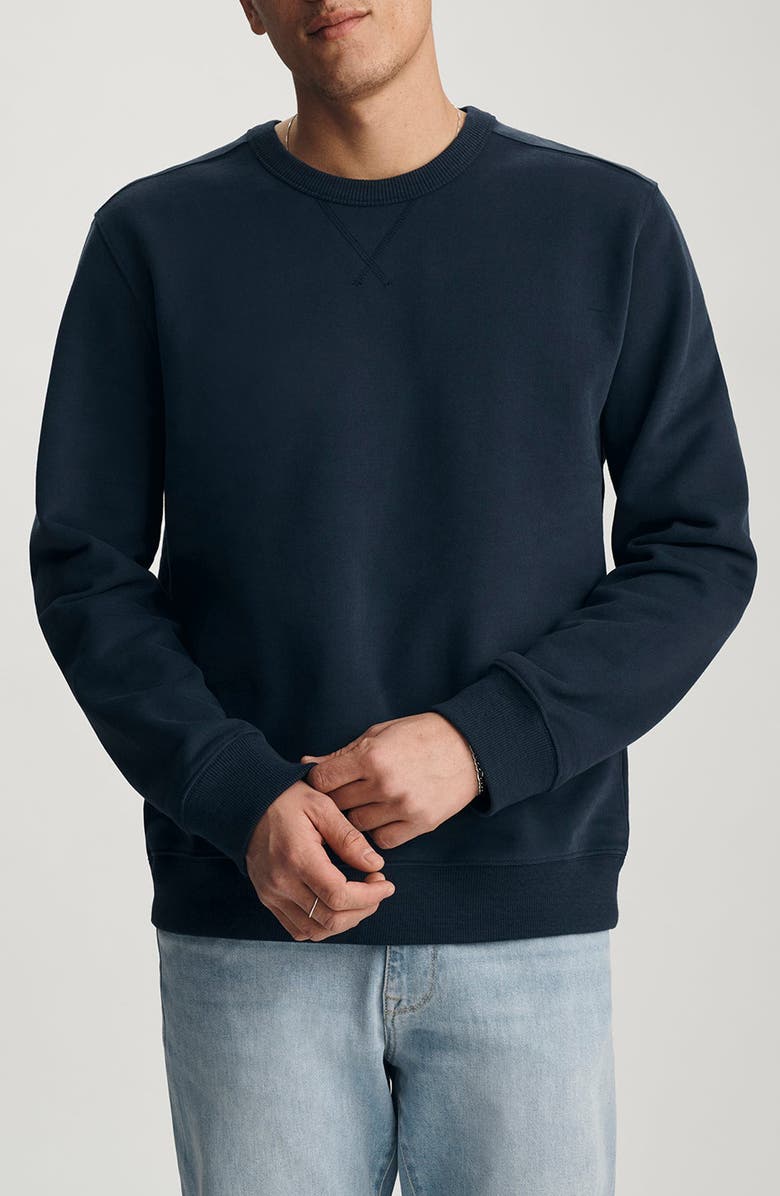 Mavi Jeans Crewneck Cotton Sweatshirt, Main, color,