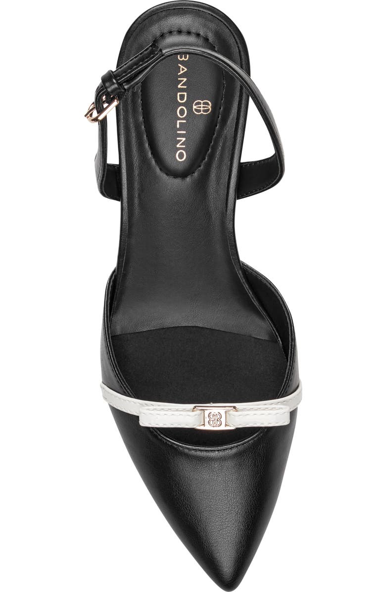 Bandolino Pracen Slingback Pointed Toe Pump, Alternate, color, Black
