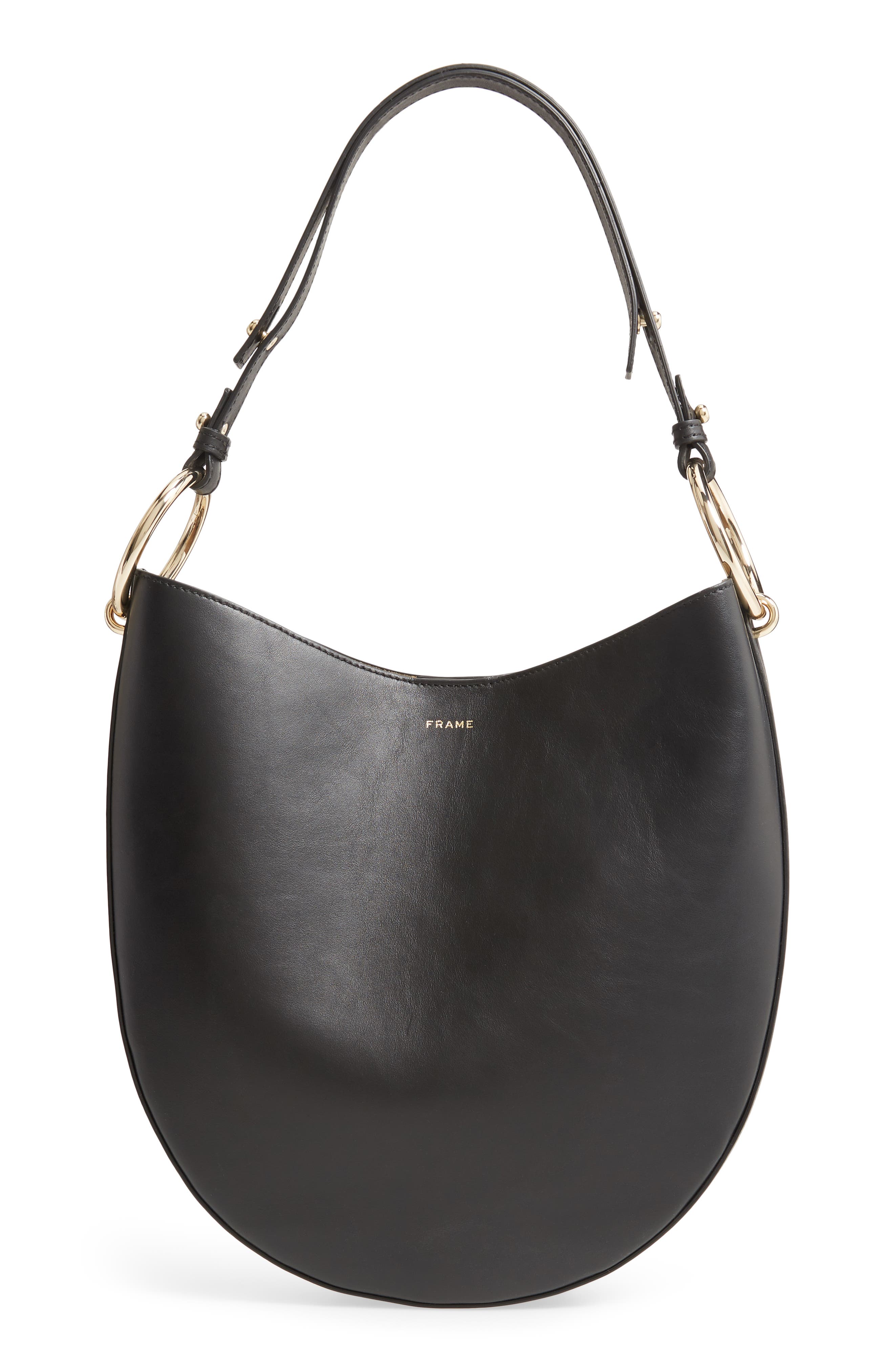 FRAME Le Switch Leather Hobo Bag, Main, color, 