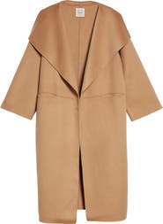 TOTEME Annecy Open Front Wool & Cashmere Coat