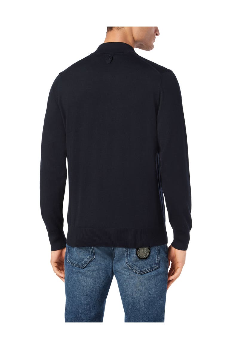 Sweater Crest Men, Alternate, color, darkblue