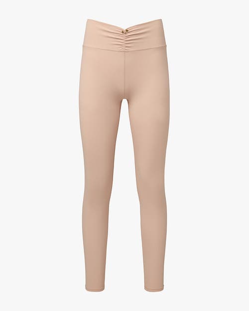 Weworewhat Ruched V-legging In Ballet Slipper