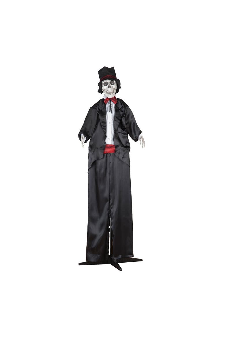 Haunted Groom  Halloween Sound/Motion Fig, Main, color, Black