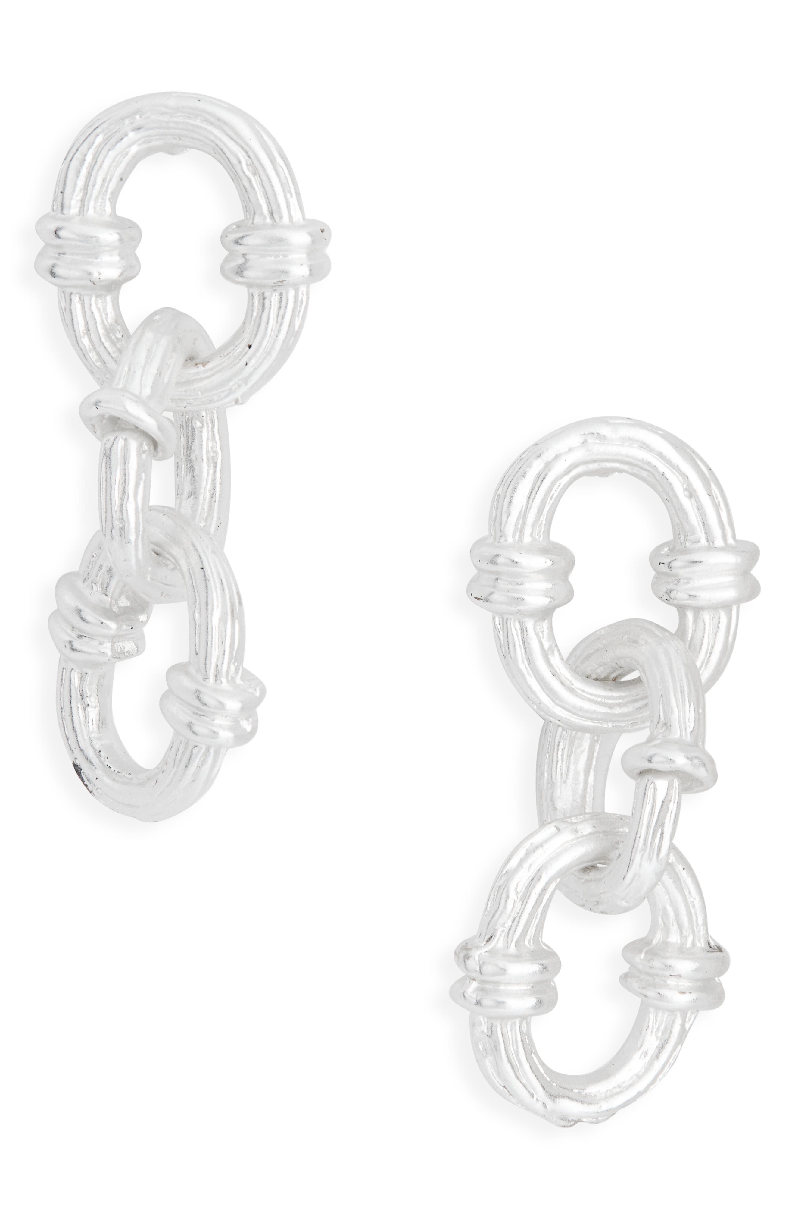 Karine Sultan Maritime Link Drop Earrings