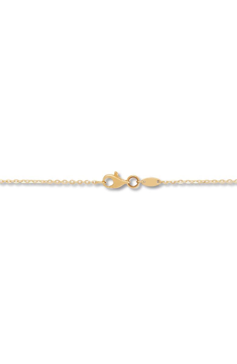 Frankie & Zoe Aquarius Pendant Necklace, Alternate, color, Yellow Gold