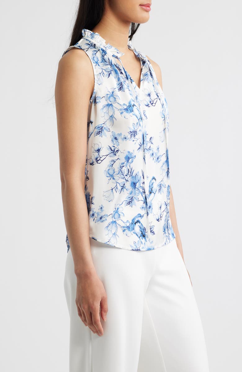 Anne Klein Tulla Floral Sleeveless Top, Alternate, color, 