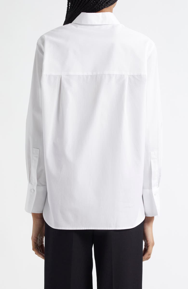 Vince Relaxed Fit Button-Up Shirt, Alternate, color, Optic White