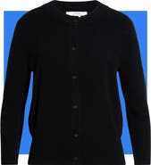 Vince Wool Blend Shrunken Cardigan