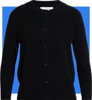 Vince Wool Blend Shrunken Cardigan