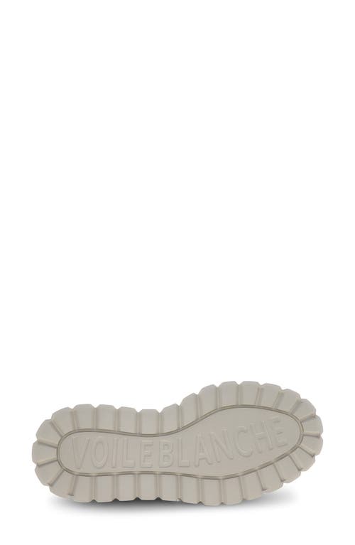Voile Blanche Grenelle Genuine Shearling Platform Mule In Gray