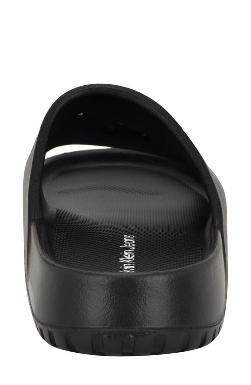 Calvin Klein Nanzey Slide Sandal In Black 001