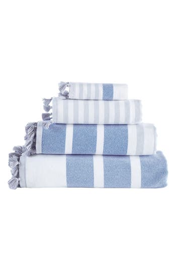 Brooks Brothers Signature Turkish Cotton Bath Towel In Blue