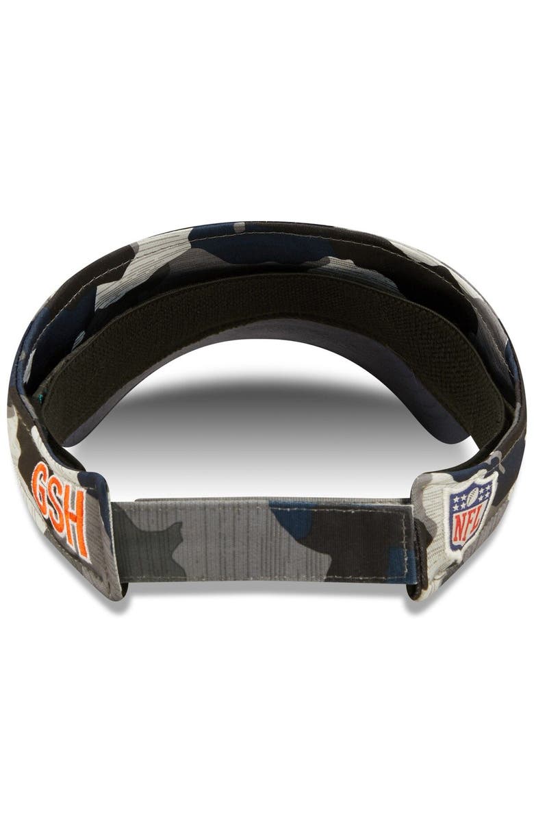 New Era Men's New Era Camo Chicago Bears 2022 NFL Training Camp Official Mascot Adjustable Visor, Alternate, color,